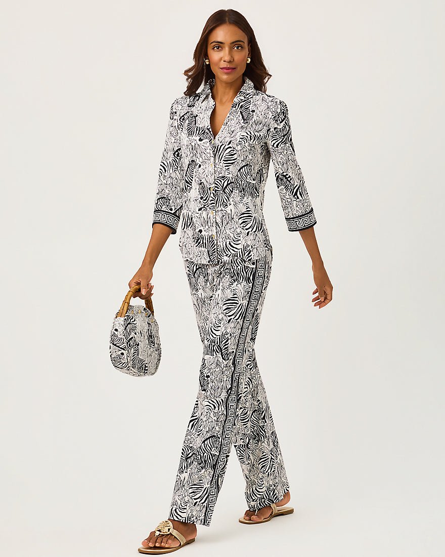Lilly Pulitzer - Grenada Upf 50 Plus Knit Pant - Coconut Z