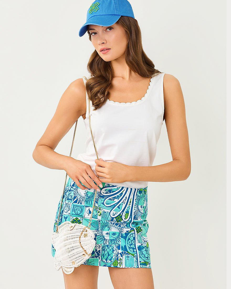 Lilly Pulitzer - Gwp Chambray Logo Hat - Oceanfront Blue