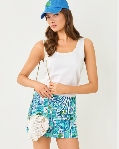 Lilly Pulitzer - Gwp Chambray Logo Hat - Oceanfront Blue