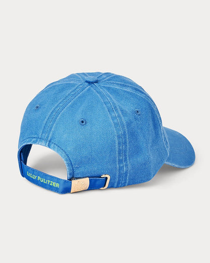 Lilly Pulitzer - Gwp Chambray Logo Hat - Oceanfront Blue
