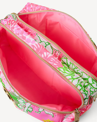 Lilly Pulitzer - Gwp Pouch - Resort White Mum Patch