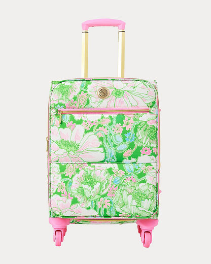 Lilly Pulitzer - Gwp Rolling Suitcase - Putting Green Poppyland