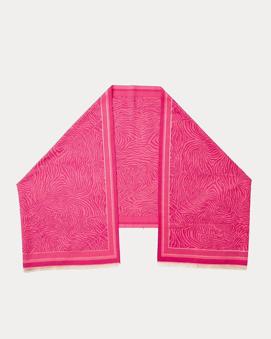 Lilly Pulitzer - Gwp Scarf - Pink Aster Camouflage Catwalk