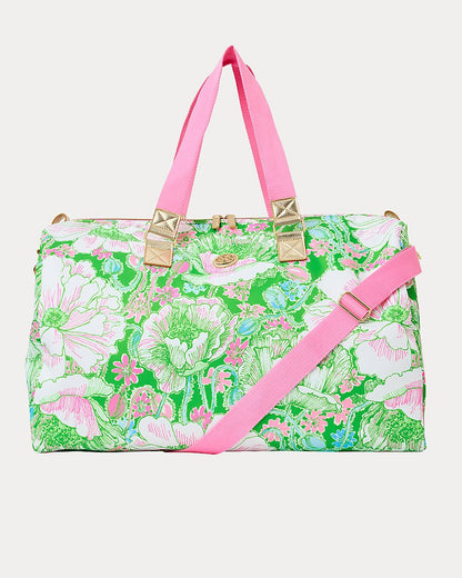 Lilly Pulitzer - Gwp Weekender Bag - Putting Green Poppyland