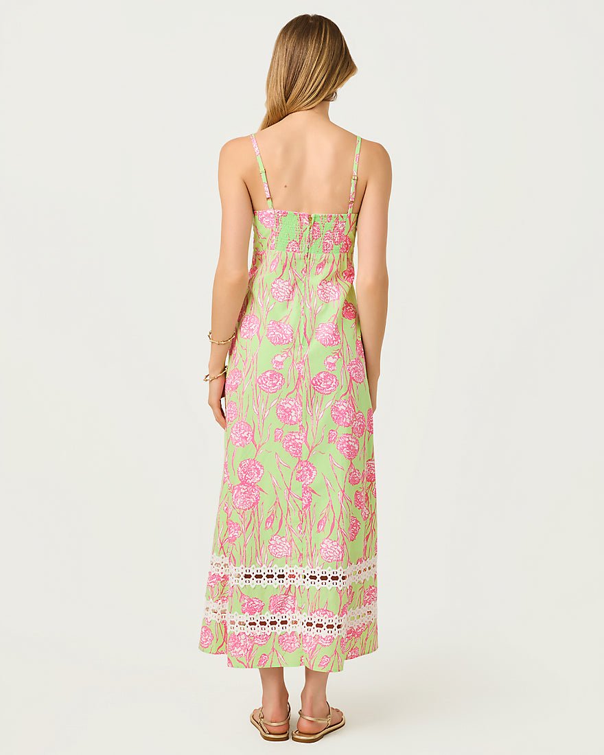 Lilly Pulitzer - Haliey Midi Dress - Pistachio Macaron Alina
