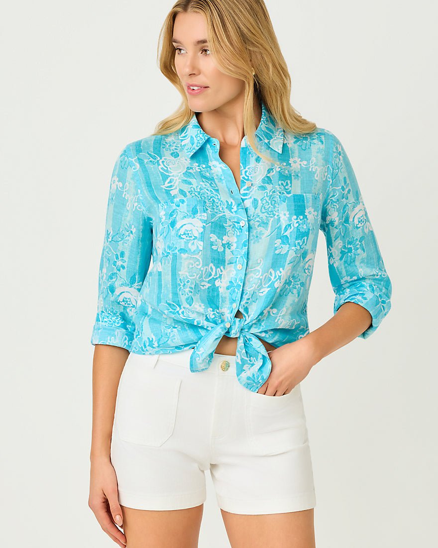 Lilly Pulitzer - Harleen High Rise Short - Resort White