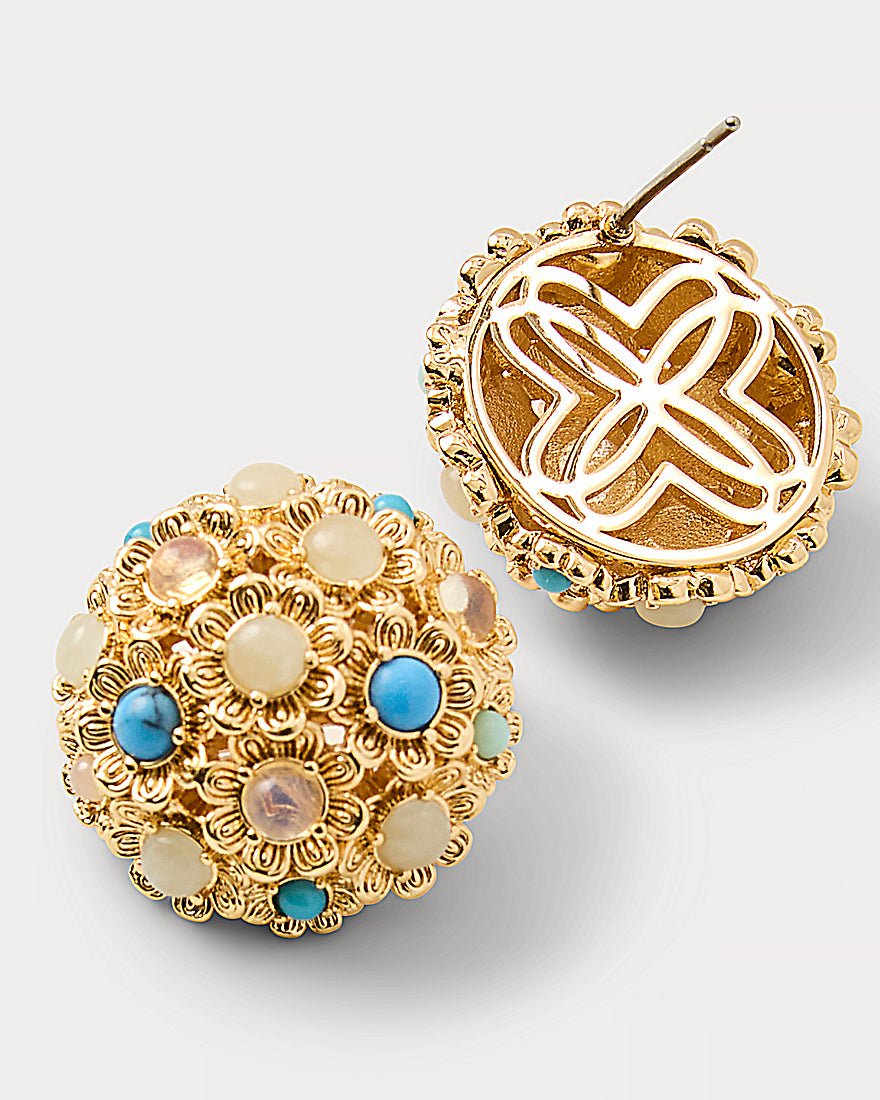 Lilly Pulitzer - Harlillyquin Stud Earring - Multi