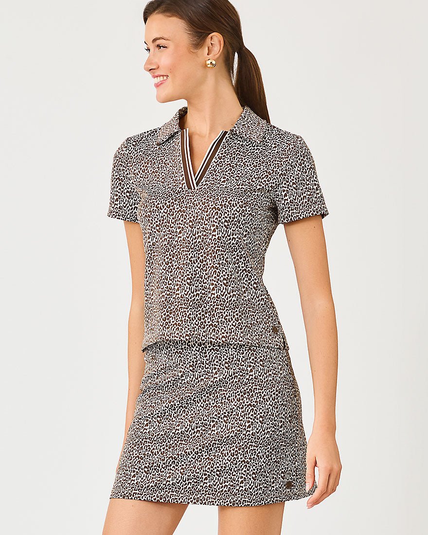 Lilly Pulitzer - Hurston Polo Upf 50 Plus - Coco Beach Twisted Up