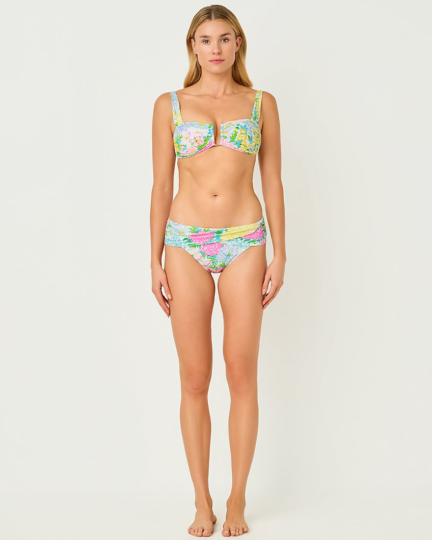 Lilly Pulitzer - Inej Bandeau Swim Top - Multi Lilly Garden