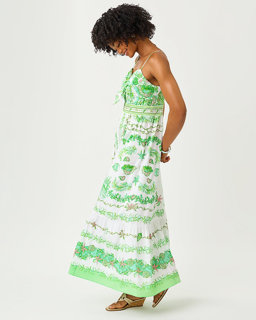 Lilly Pulitzer - Janae Maxi Dress - Resort White Ship To Shore