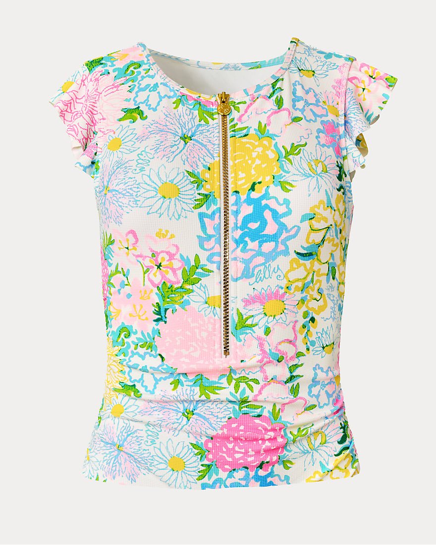 Lilly Pulitzer - Jossette Tankini Top - Multi Lilly Garden