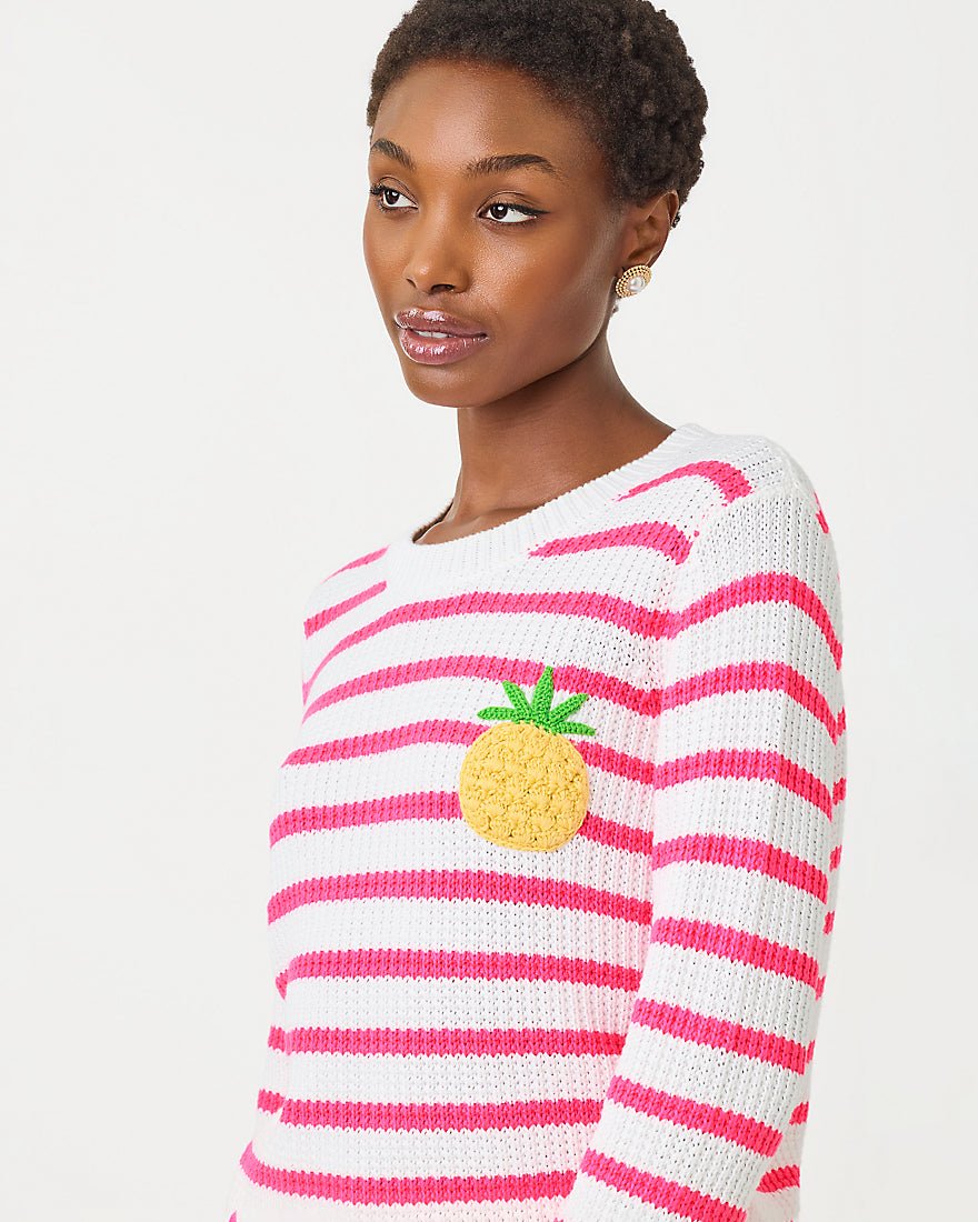Lilly Pulitzer - Jovienne Sweater - Resort White Shine Bright Stripe