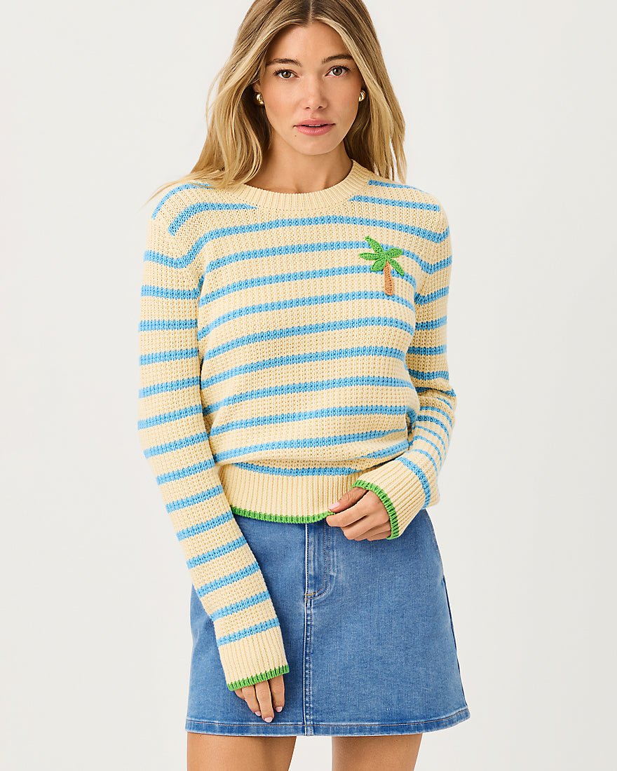 Lilly Pulitzer - Jovienne Sweater - Rutabaga Shine Bright Stripe
