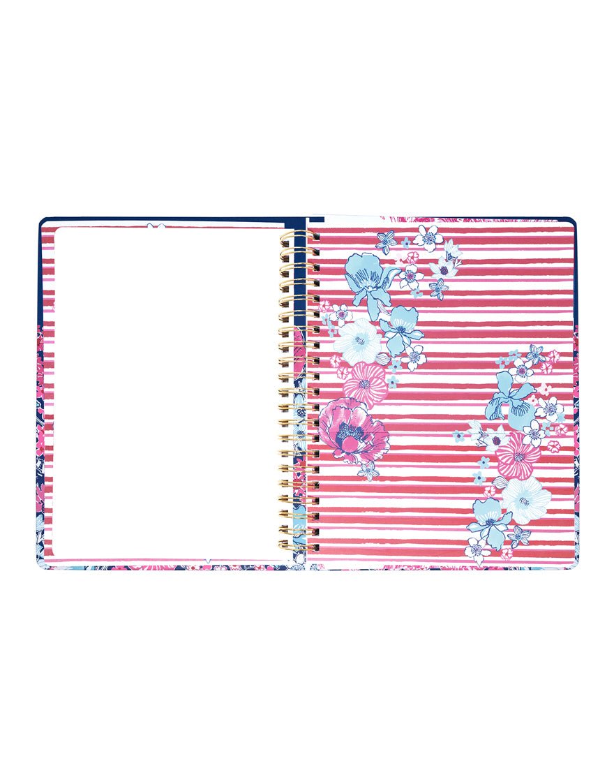Lilly Pulitzer - Jumbo 17 Month Agenda - Starlight Navy In All Her Glory