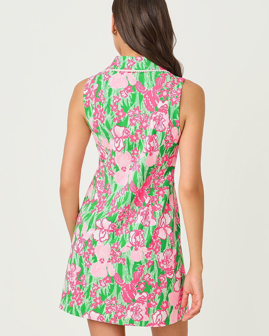Lilly Pulitzer - Kathy Pearl Dress Upf 50 Plus - Putting Green Hannah