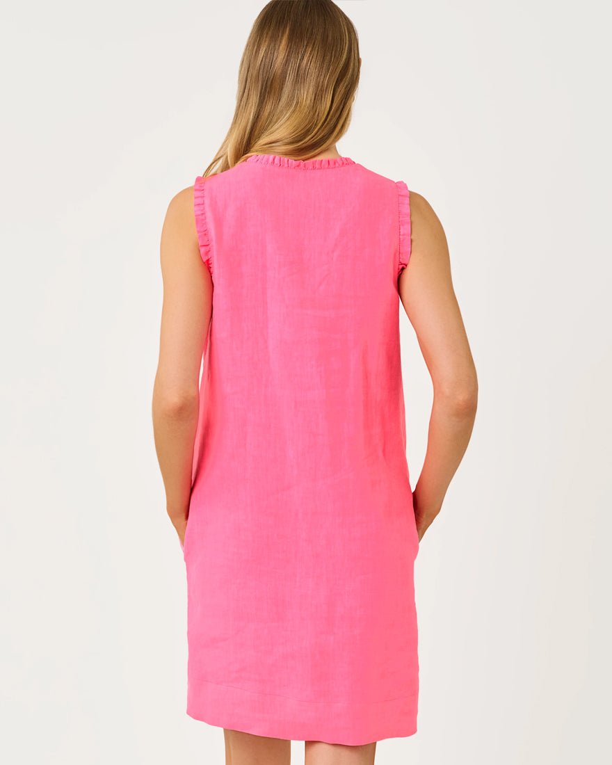Lilly Pulitzer - Kavalla Linen Dress - Cherry Blossom Pink
