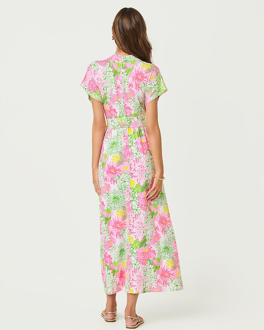 Lilly Pulitzer - Keenan Maxi Dress - Resort White Mum Patch