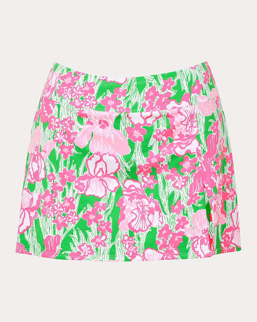 Lilly Pulitzer - Kellyann Skirted Bikini Bottom - Putting Green Hannah