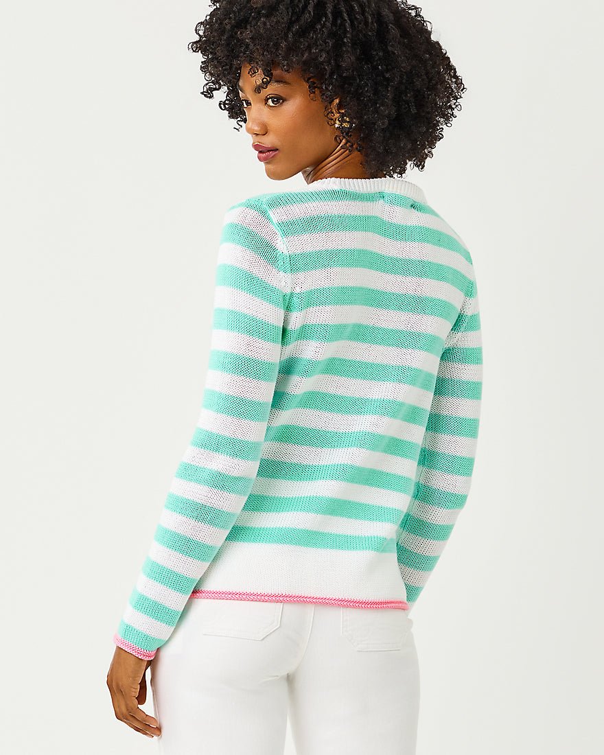 Lilly Pulitzer - Kellyn Sweater - Mint Condition Nauti Stripe