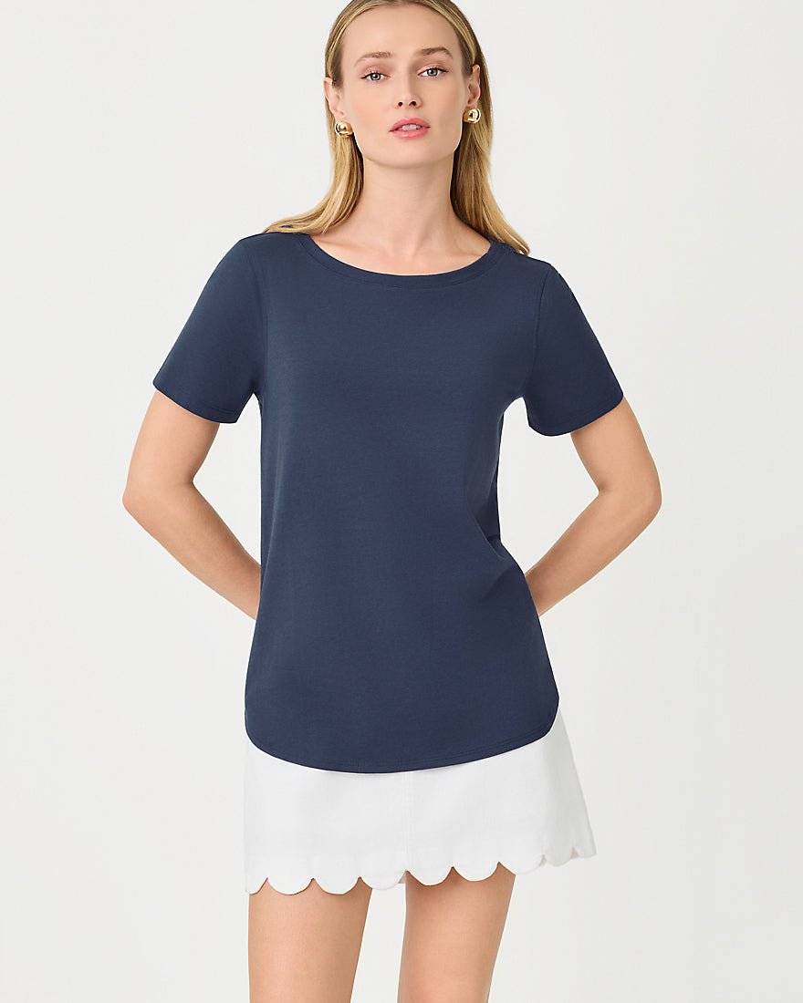 Lilly Pulitzer - Key West Top - Low Tide Navy