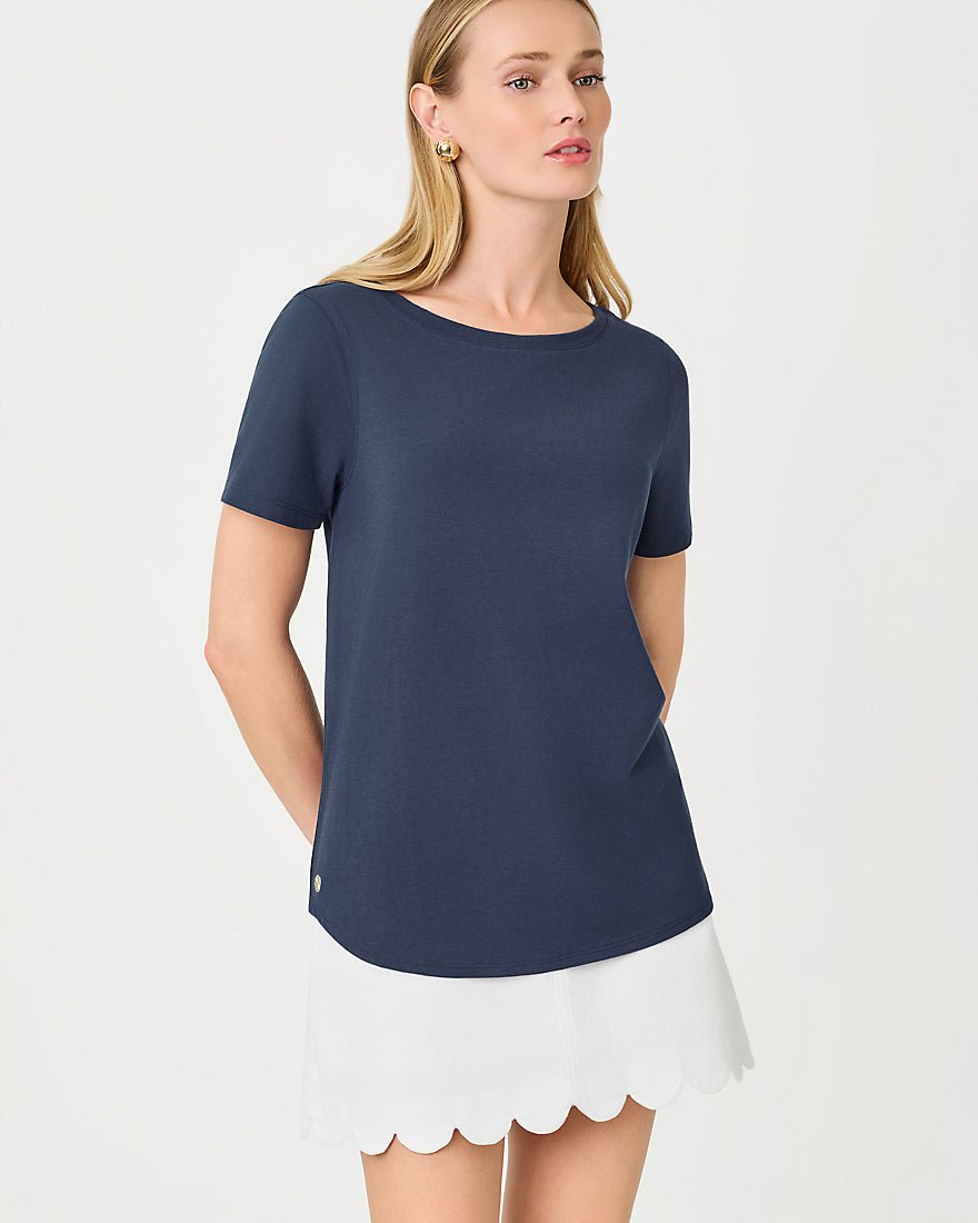 Lilly Pulitzer - Key West Top - Low Tide Navy