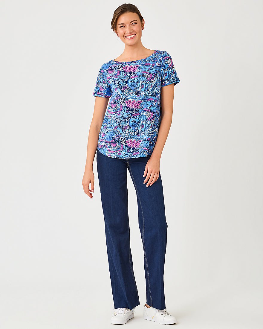 Lilly Pulitzer - Key West Top - Multi Paisley Parade