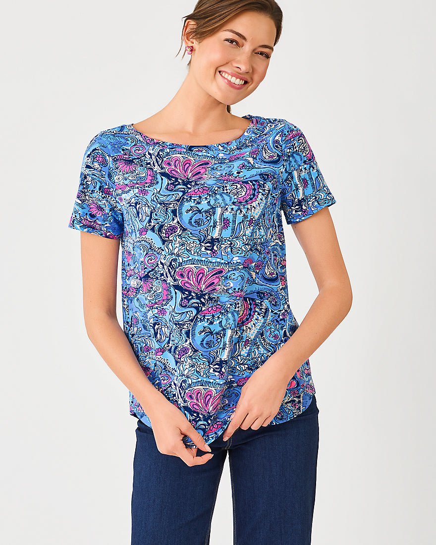 Lilly Pulitzer - Key West Top - Multi Paisley Parade