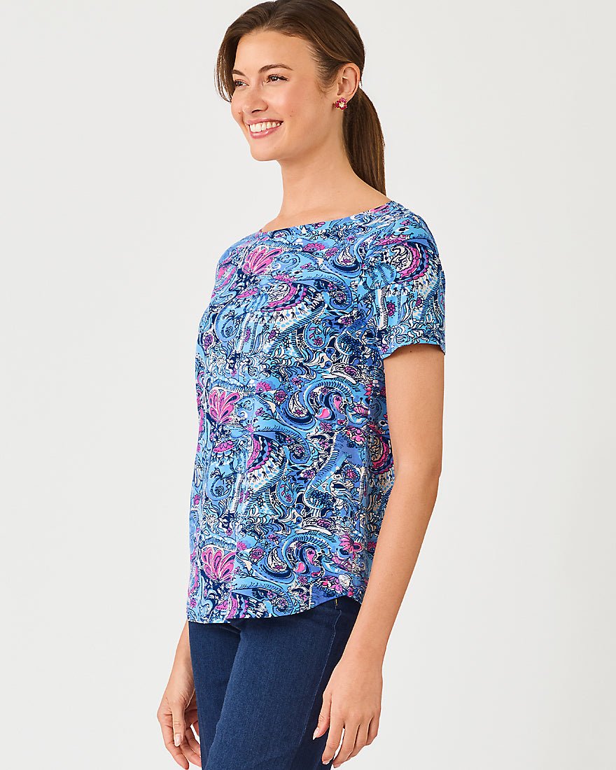 Lilly Pulitzer - Key West Top - Multi Paisley Parade