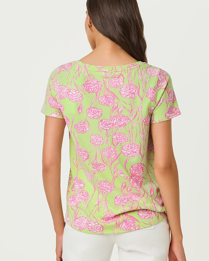 Lilly Pulitzer - Key West Top - Pistachio Macaron Alina