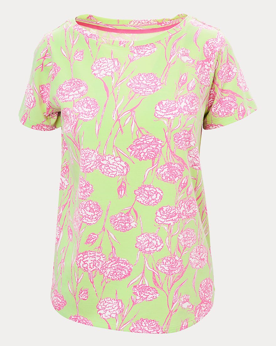 Lilly Pulitzer - Key West Top - Pistachio Macaron Alina