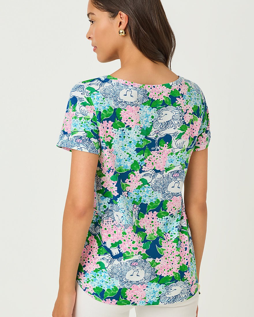 Lilly Pulitzer - Key West Top - Starlight Navy Zoology