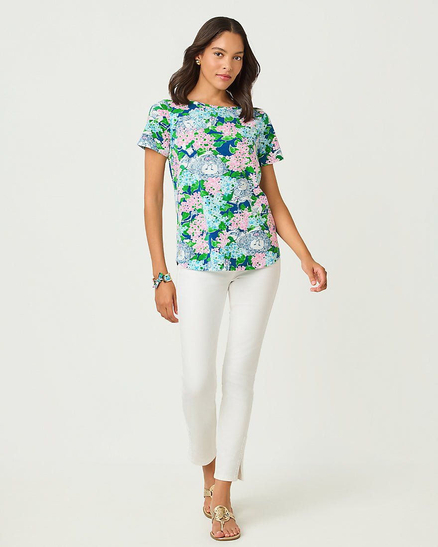 Lilly Pulitzer - Key West Top - Starlight Navy Zoology