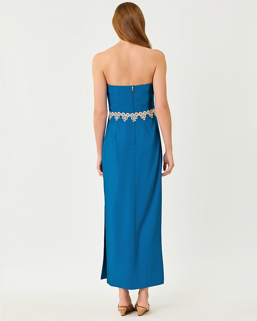 Lilly Pulitzer - Kristella Maxi Dress - Nassau Blue