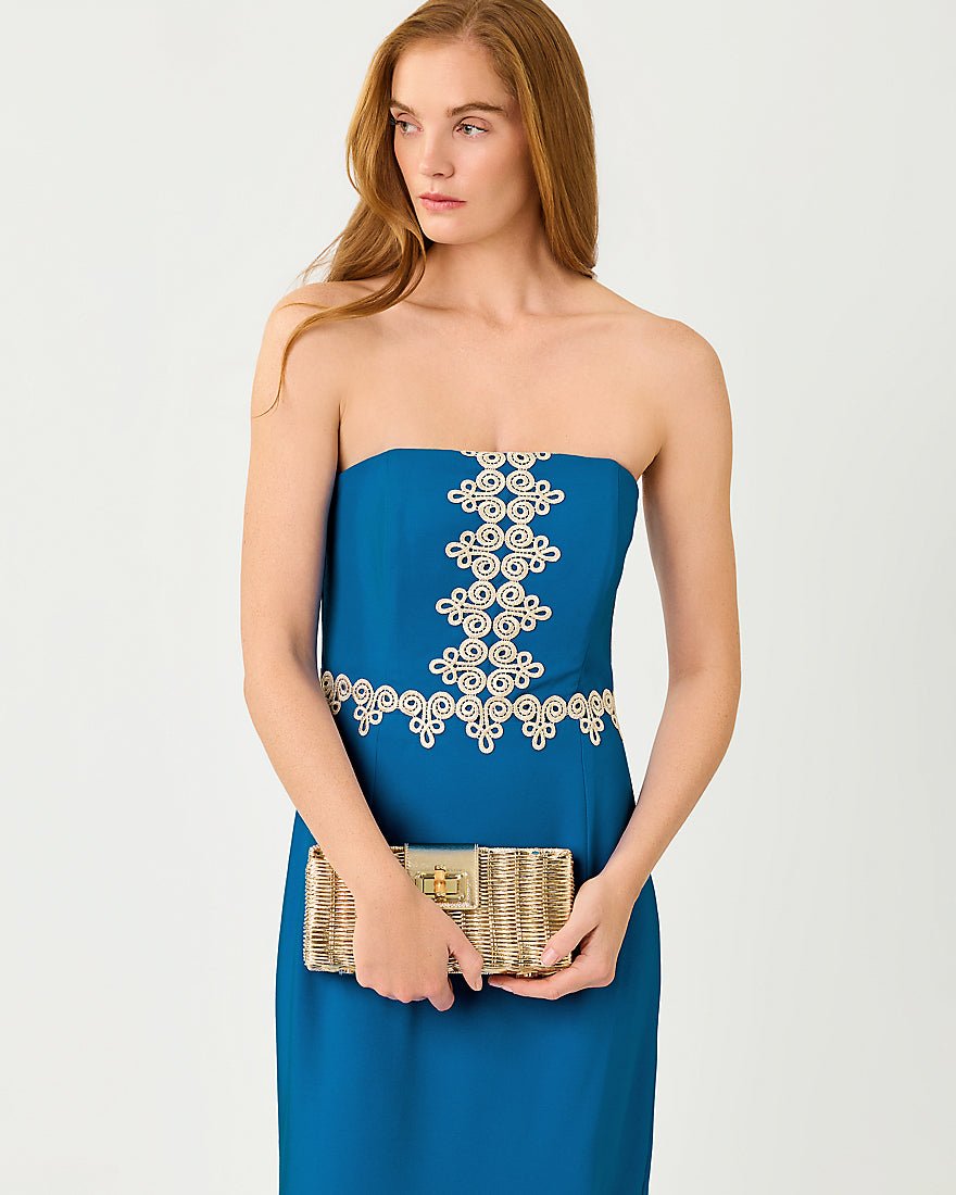 Lilly Pulitzer - Kristella Maxi Dress - Nassau Blue