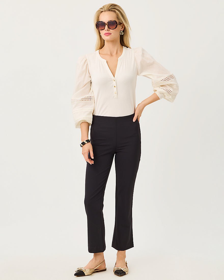 Lilly Pulitzer - Kynlee Bi Stretch Pant - Noir