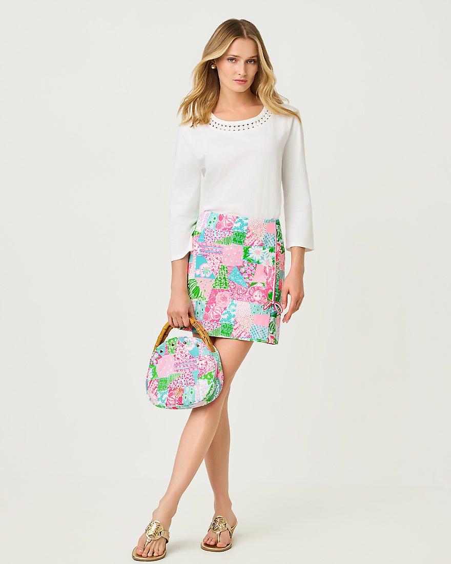 Lilly Pulitzer - La Costa Mini Skort - Multi Crazy Quilt