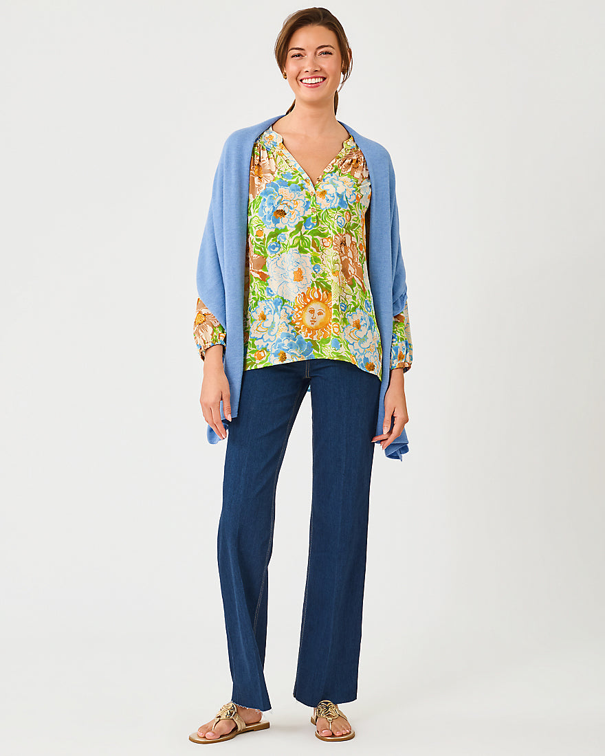 Lilly Pulitzer - Lanelle Wrap - Merriweather Blue