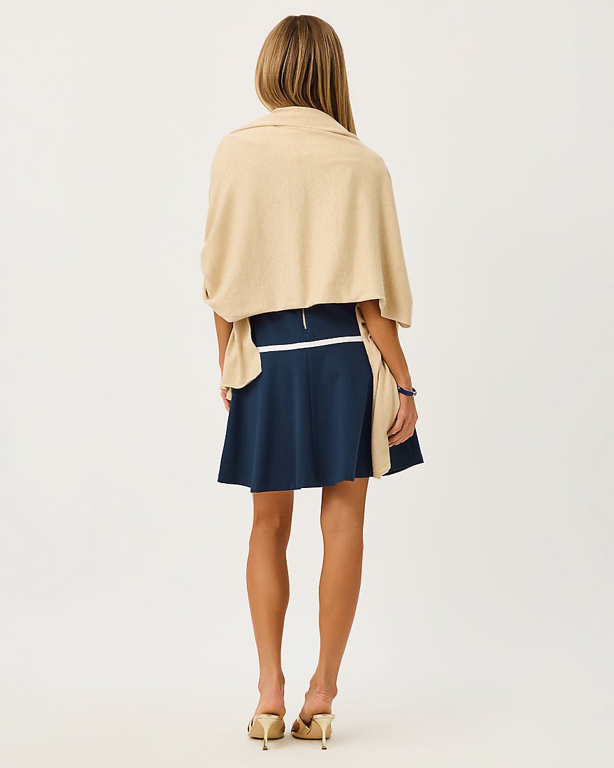 Lilly Pulitzer - Lanelle Wrap - Heathered Wicker Tan Metallic