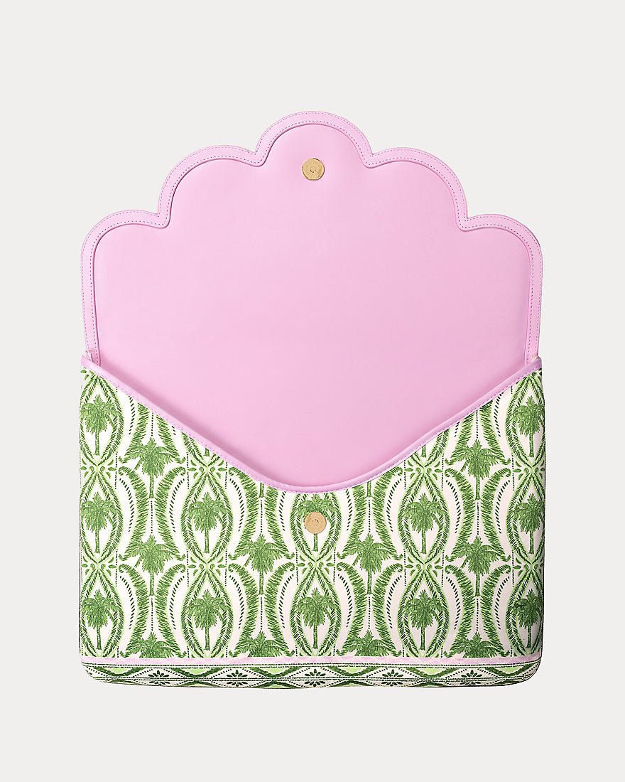 Lilly Pulitzer - Laptop Sleeve - Coconut Textured Palm Stripe