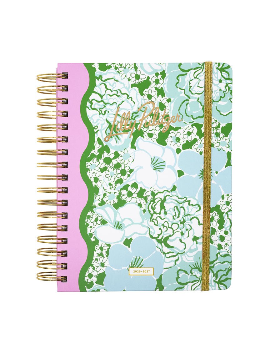 Lilly Pulitzer - Large 17 Month Agenda - Mint Condition Burst of Joy