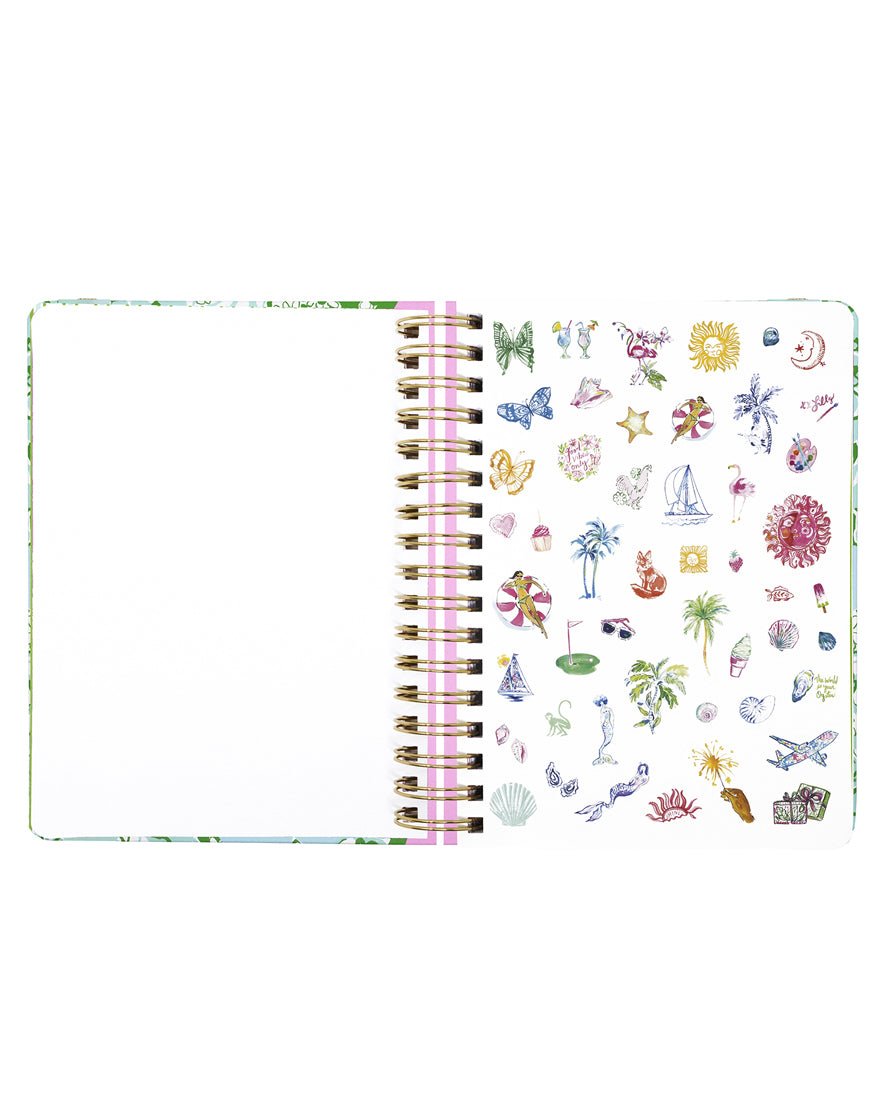 Lilly Pulitzer - Large 17 Month Agenda - Mint Condition Burst of Joy