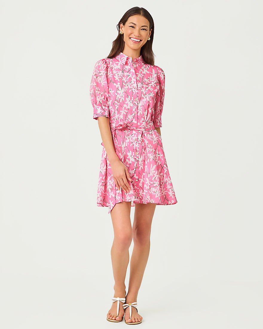 Lilly Pulitzer - Larkyn Shirtdress - Confetti Pink Liza