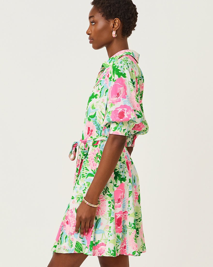 Lilly Pulitzer - Larkyn Shirtdress - Multi Poppy Party