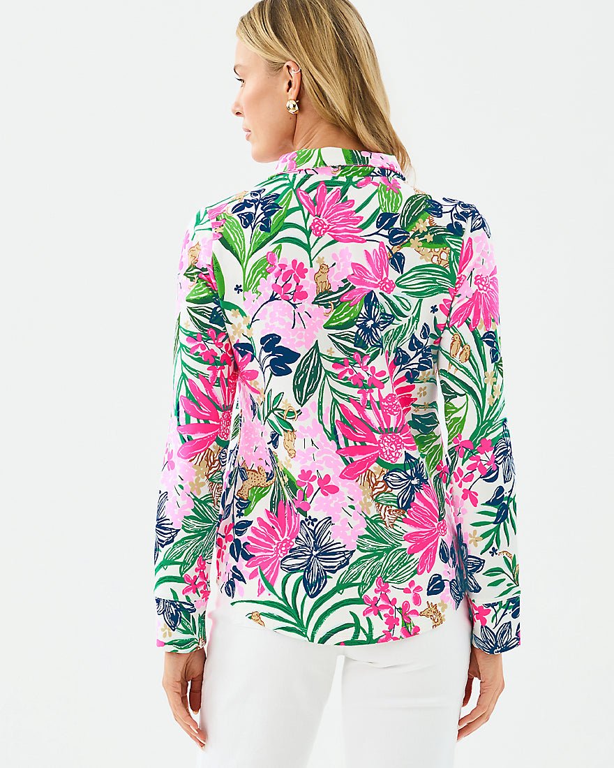 Lilly Pulitzer - Leona Upf 50 Plus Zip Up - Multi Endless Summers