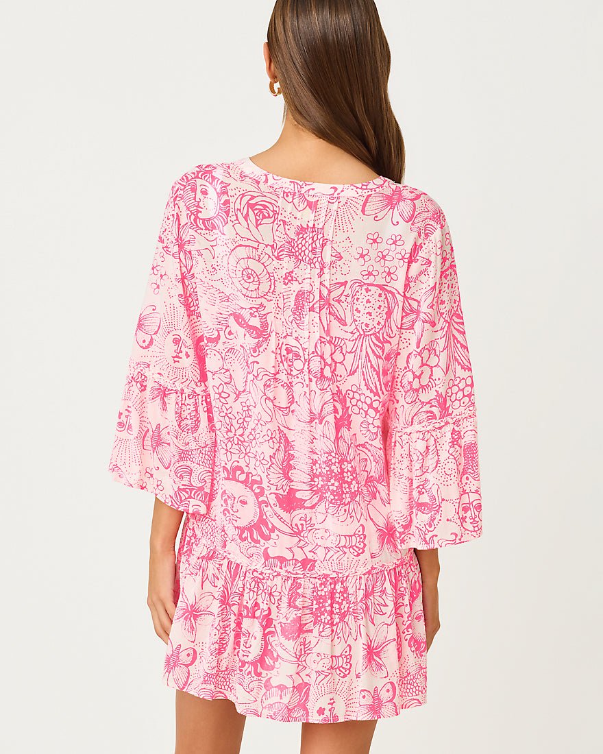Lilly Pulitzer - Livana Coverup - Cherry Blossom Pink Fleur De Lilly