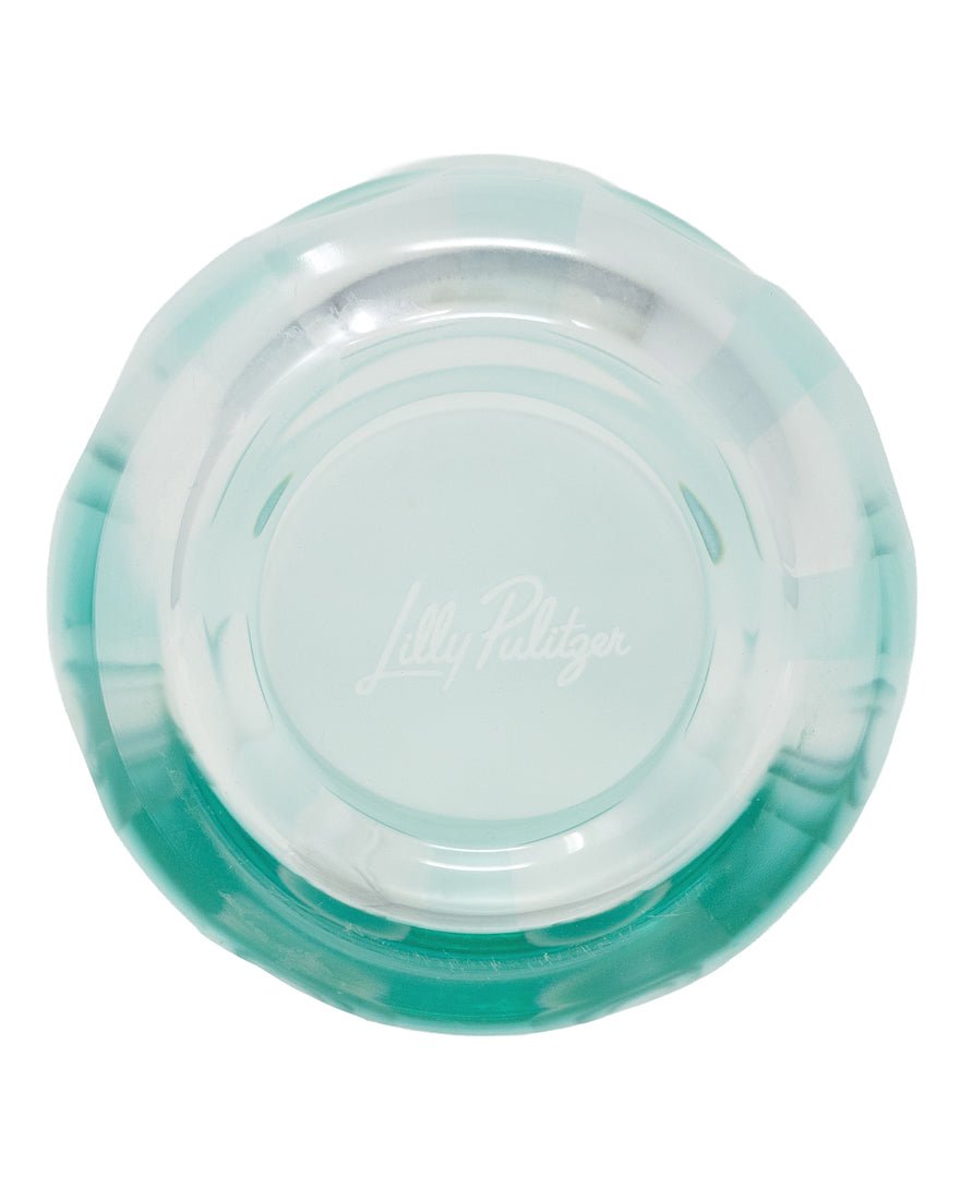 Lilly Pulitzer - Lo Ball Glass Set - Mint Condition
