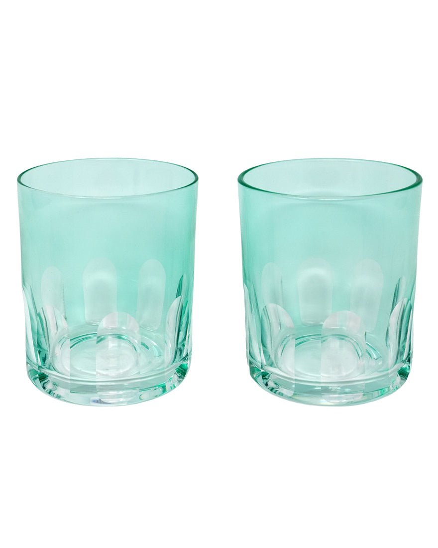 Lilly Pulitzer - Lo Ball Glass Set - Mint Condition