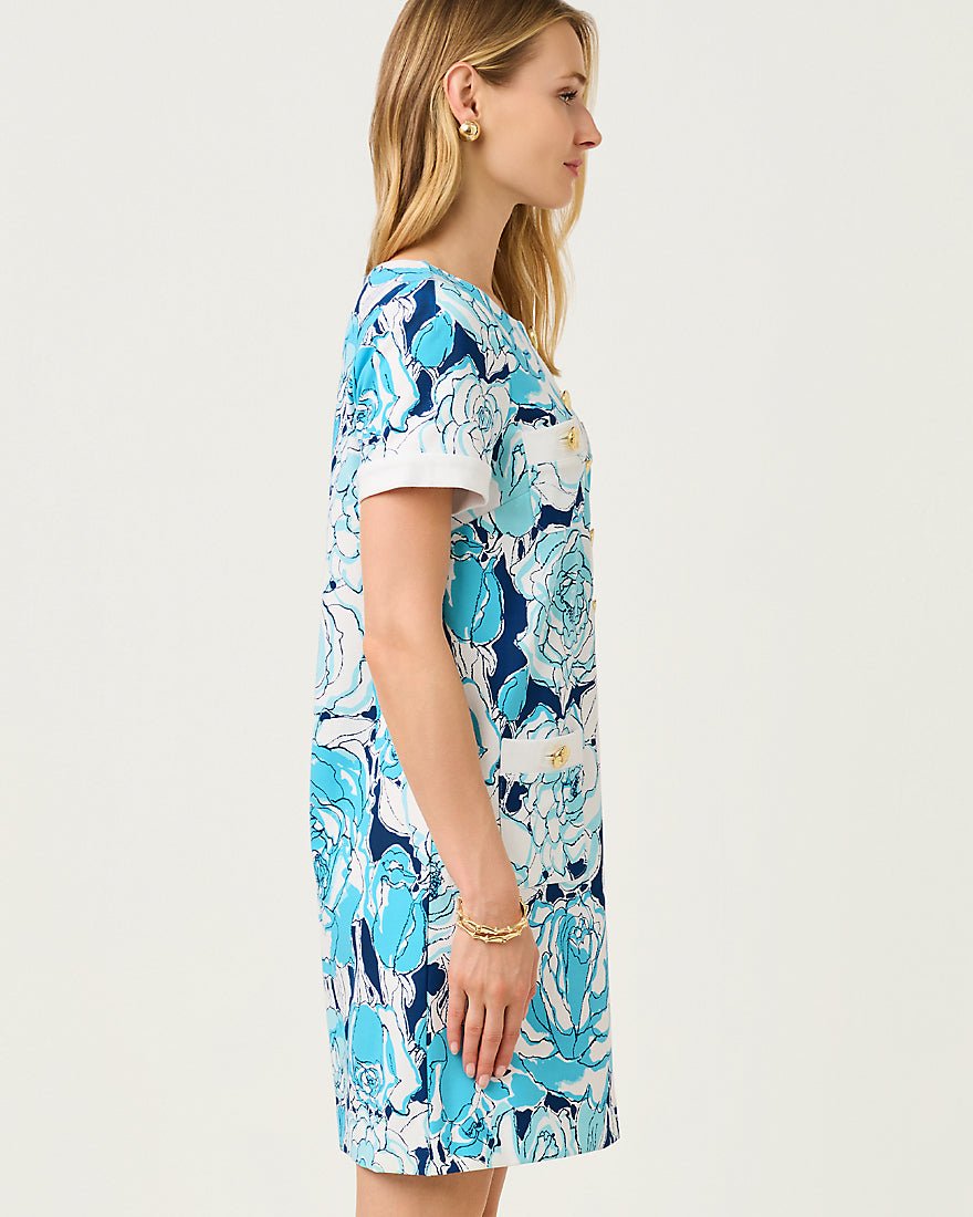 Lilly Pulitzer - Locklyn Shift Dress - Capri Blue Rosanna