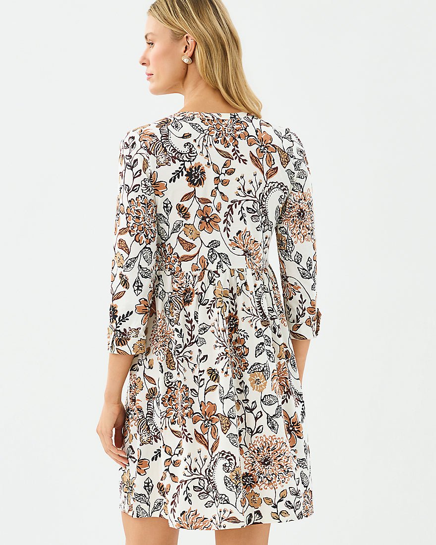 Lilly Pulitzer - Loran Swing Dress - Coconut Take Meowt