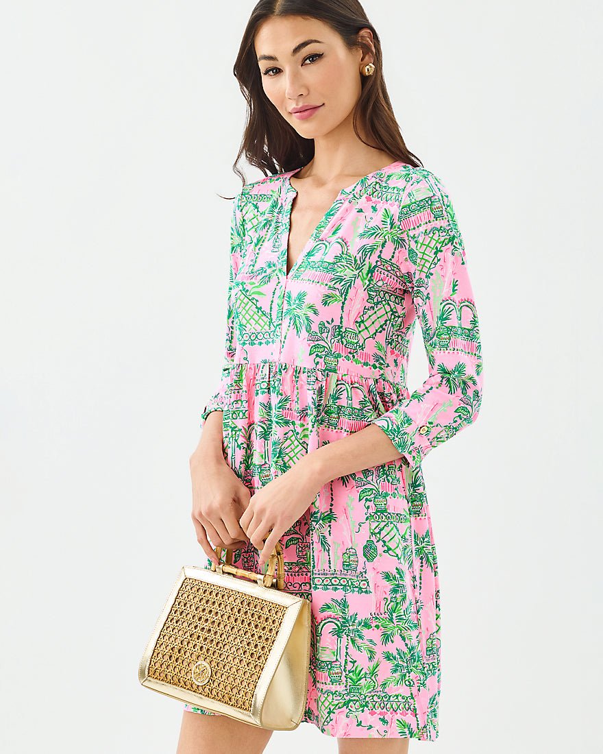 Lilly Pulitzer - Loran Swing Dress - Mandevilla Baby Always Worth It